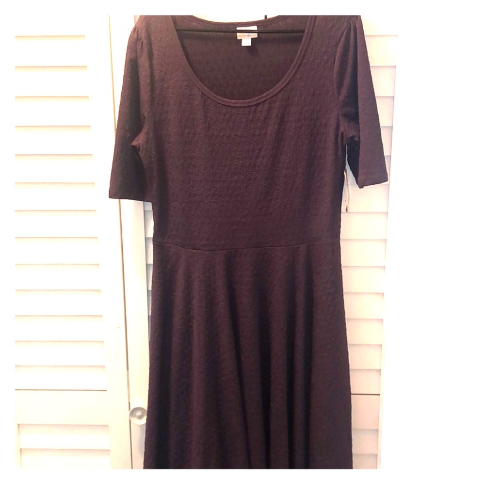 Lula roe Nicole dress light purple new with tags
